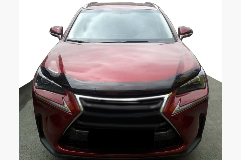 Lexus NX 2014-2021 гг. Дефлектор капота 2014+ (SIM) Image