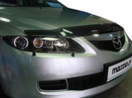 Mazda 6 2003-2008 гг. Дефлектор капота (SIM) фото 1