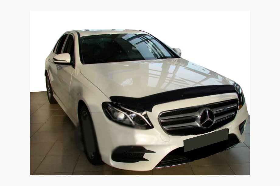 Mercedes E-class W213 2016-2023 гг. Дефлектор капота 2016+ (SIM) Image