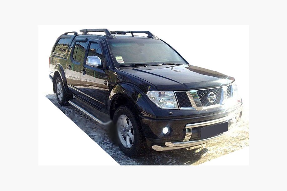 Nissan Pathfinder R51 2005-2014 гг. Дефлектор капота 2010-2014 (SIM) Image