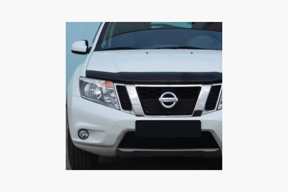 Nissan Terrano 2014- гг. Дефлектор капота (SIM) Image