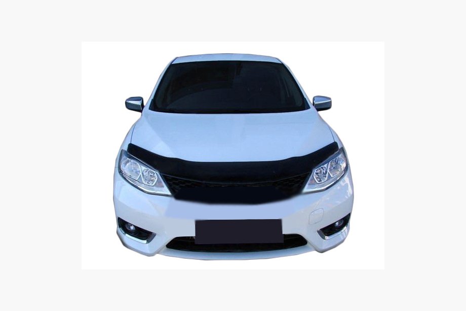 Nissan Tiida 2011-2014 гг. Дефлектор капота (SIM) Image