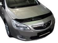 Opel Astra J 2009-2015 гг. Длинный дефлектор капота HB 2010+ (SIM) фото 1
