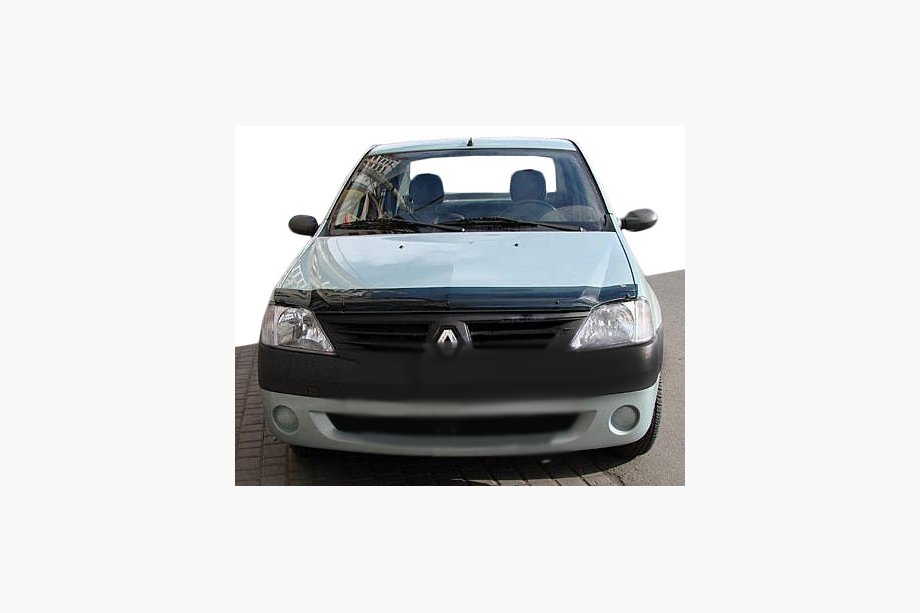 Renault Logan I 2005-2008 гг. Дефлектор капота (SIM) Image
