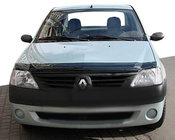 Renault Logan I 2005-2008 гг. Дефлектор капота (SIM) фото 1