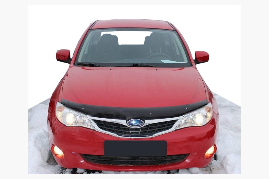 Subaru Impreza 2007-2011 гг. Дефлектор капота 2008-2011 (SIM) Image