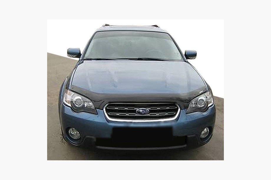 Subaru Outback 2005-2009 гг. Дефлектор капота 2004-2006 (SIM) Image