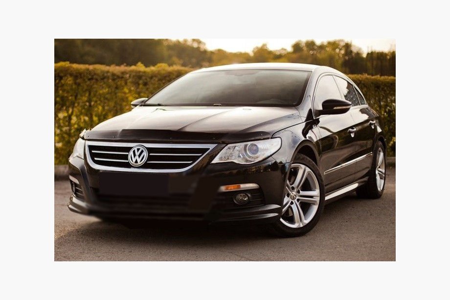 Volkswagen Passat CC 2008-2017 гг. Дефлектор капота 2008-2012 (SIM) Image
