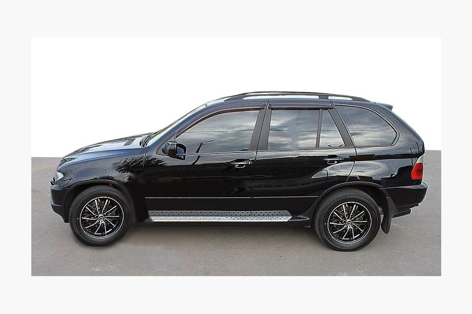BMW X5 E53 1999–2006 гг. Ветровики на окна (4 шт, SIM) Image