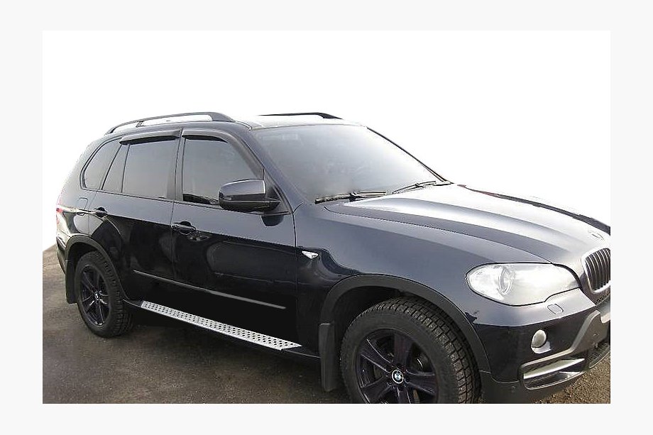 BMW X5 E70 2007-2013 гг. Ветровики на окна (4 шт, SIM) Image