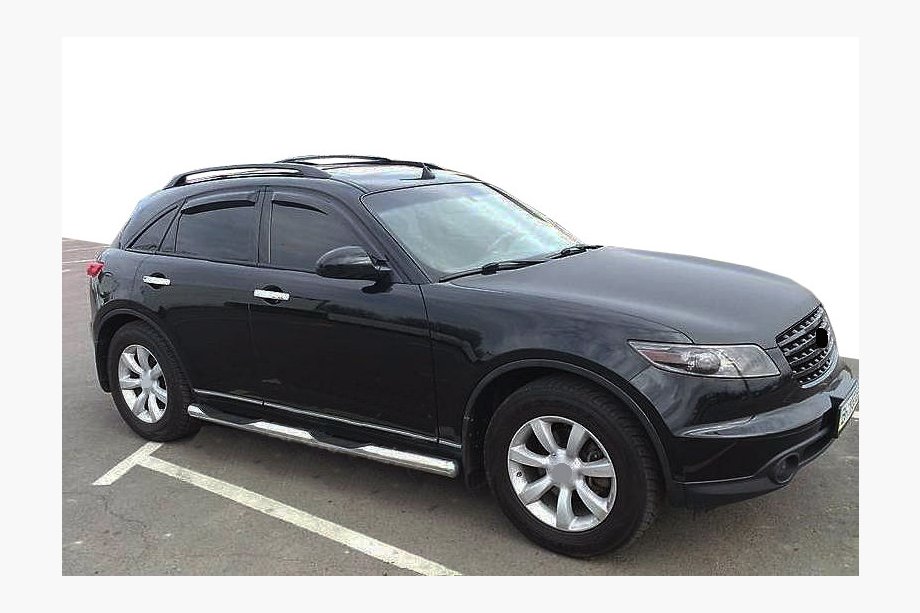 Infiniti FX 2003-2008 гг. Ветровики на окна (4 шт, SIM) Image