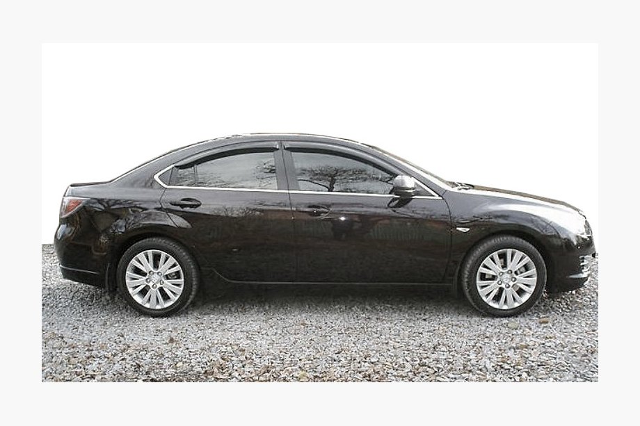 Mazda 6 2008-2012 гг. Ветровики на окна (4 шт, SIM) Image