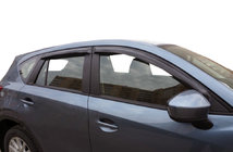 Mazda CX-5 2012-2017 гг. Ветровики на окна (4 шт, SIM) фото 1