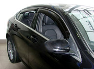 Mercedes GLC coupe C253 2016-2023 гг. Ветровики на окна (4шт, SIM) фото 1
