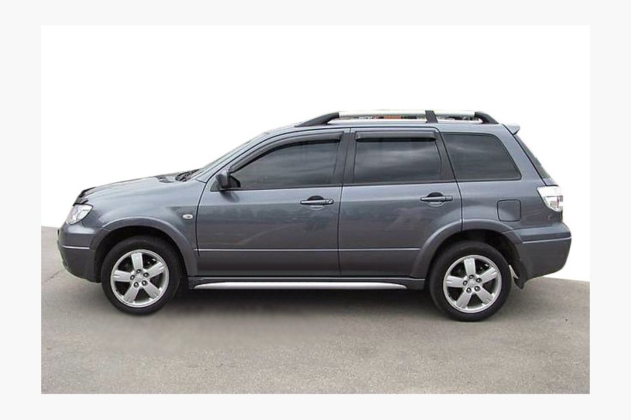 Mitsubishi Outlander 2001-2006 гг. Ветровики на окна (4шт, SIM) Image