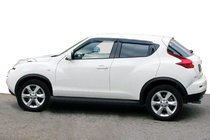 Nissan Juke 2010-2019 гг. Ветровики на окна (4шт, SIM) фото 1