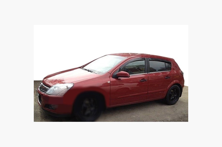 Opel Astra H 2004-2013 гг. Ветровики HB (4шт, SIM) Image