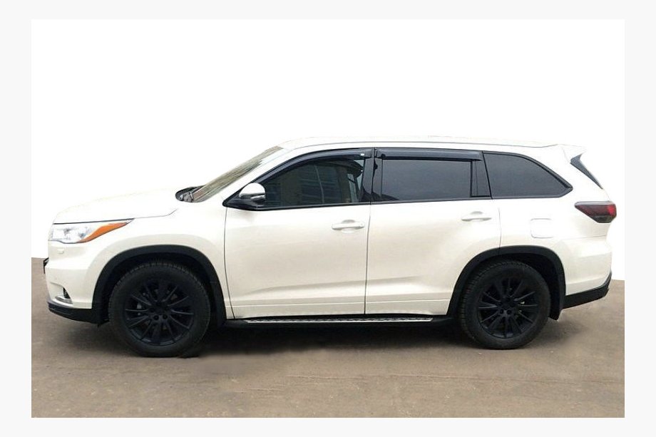 Toyota Highlander 2013-2019 гг. Ветровики на окна (4 шт, SIM) Image