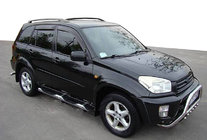 Chery Tiggo 1 2005-2016 гг. Ветровики на окна (4шт, SIM) фото 1
