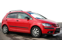 Volkswagen Golf Plus 2004-2014 гг. Ветровики на окна (4шт, SIM) фото 1