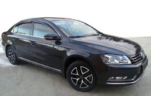 Volkswagen Passat B6 2006-2012 гг. Ветровики SD (4 шт, SIM) фото 1