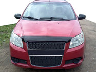 Chevrolet Aveo T250 2005-2011 гг. Дефлектор капота HB (SIM) фото 1