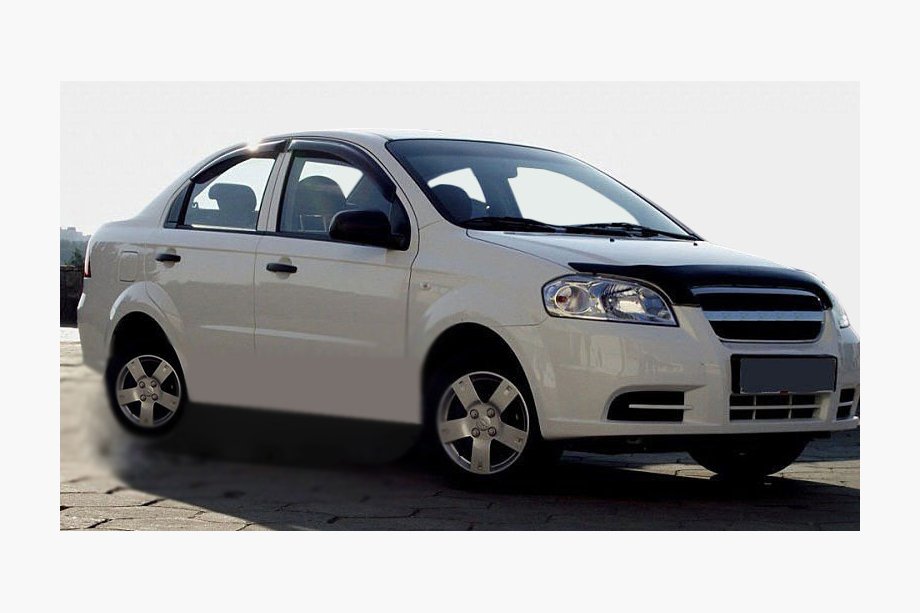 Chevrolet Aveo T250 2005-2011 гг. Дефлектор капота SD (SIM) Image