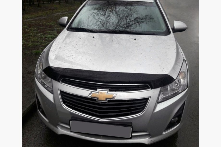 Chevrolet Cruze 2009–2015 гг. Дефлектор капота (SIM) Image