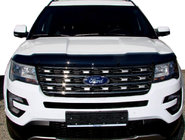 Ford Explorer 2011-2019 гг. Дефлектор капота 2016+ (VIP) фото 1