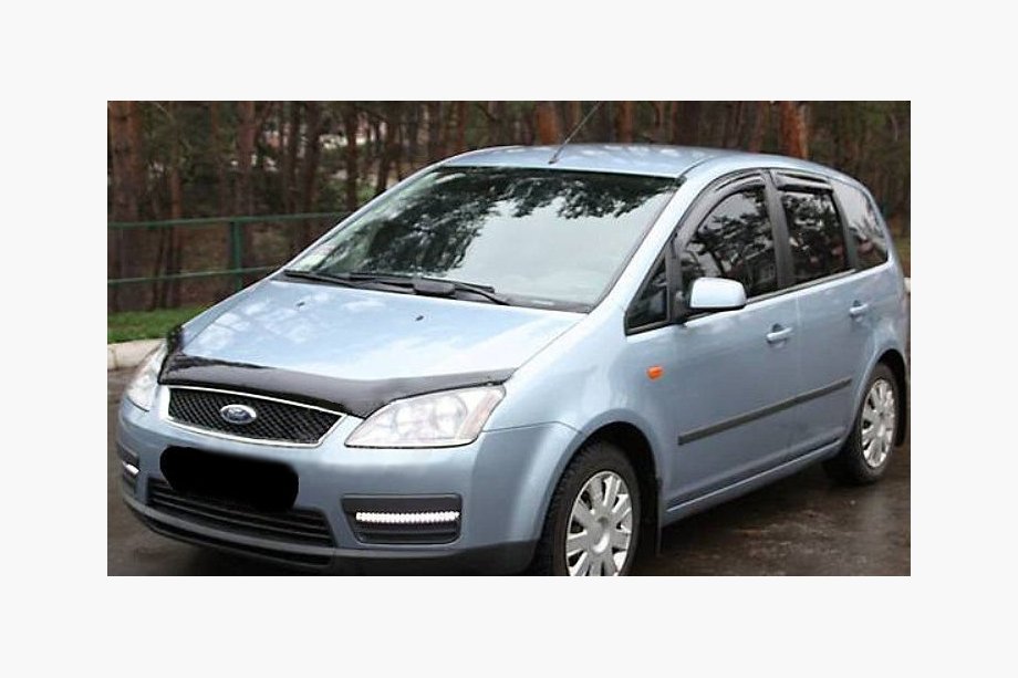 Ford C-Max 2004-2010 гг. Дефлектор капота 2003-2006 (SIM) Image