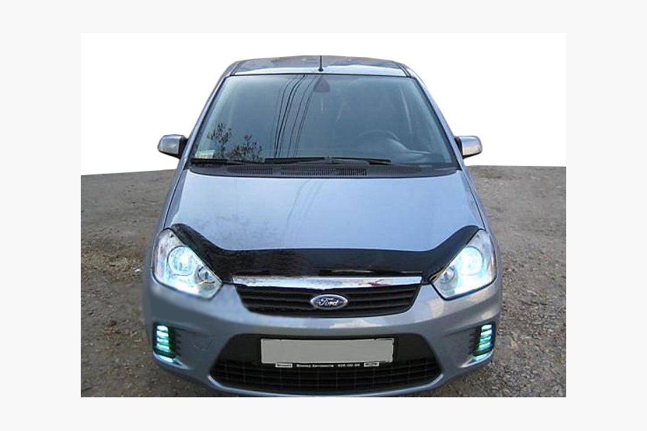 Ford C-Max 2004-2010 гг. Дефлектор капота 2007-2010 (SIM) Image