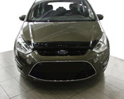 Ford S-Max 2007-2014 гг. Дефлектор капота 2010+ (VIP) фото 1