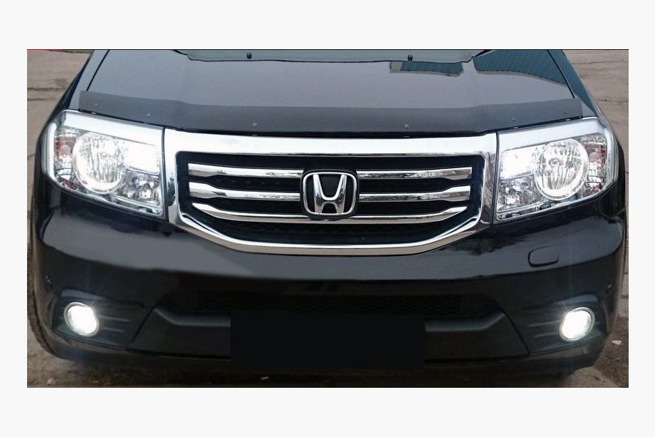 Honda Pilot 2008-2015 гг. Дефлектор капота (SIM) Image