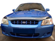 Hyundai Accent 2000-2006 гг. Дефлектор капота (SIM) фото 1