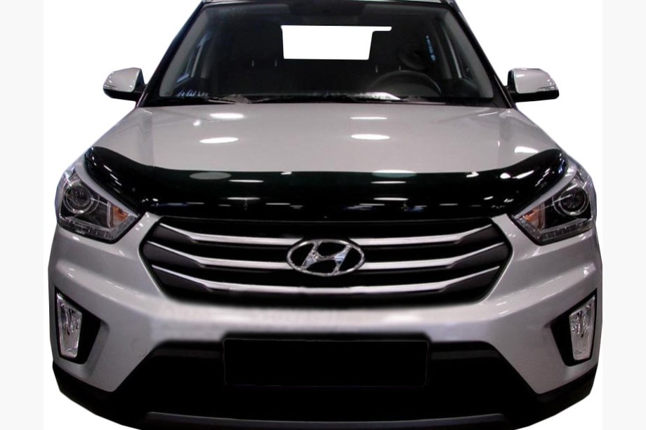 Hyundai Creta 2014-2020 гг. Дефлектор капота (SIM) Image