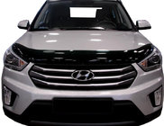 Hyundai Creta 2014-2020 гг. Дефлектор капота (SIM) фото 1