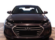Hyundai Elantra (AD) 2015-2020 гг. Дефлектор капота (SIM) фото 1