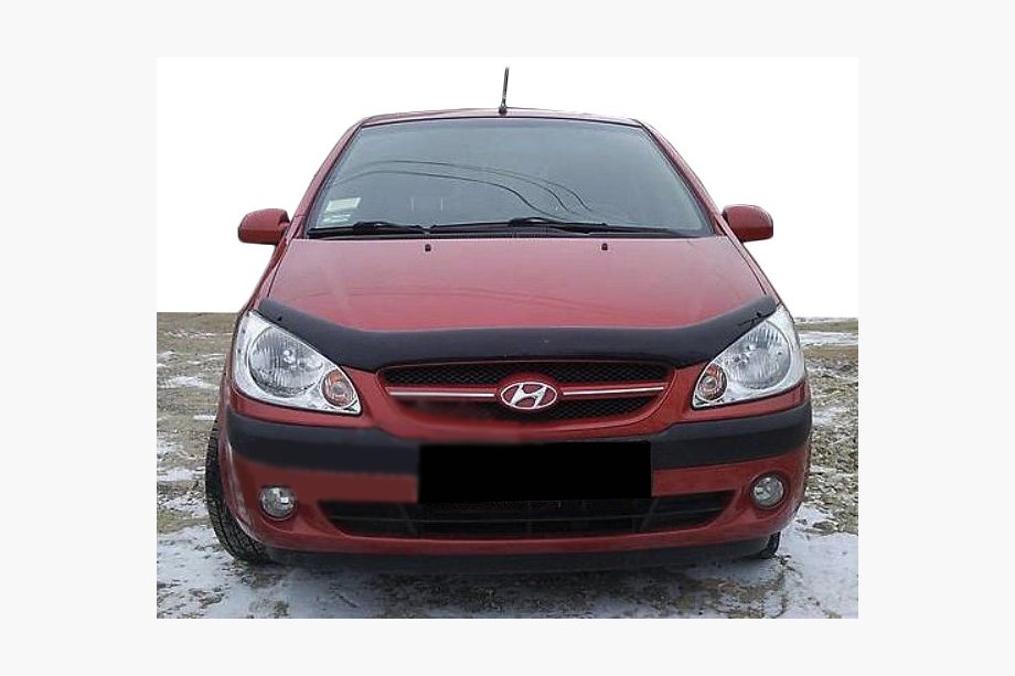 Hyundai Getz 2002- гг. Дефлектор капота 2006+ (SIM) Image
