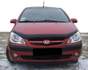 Hyundai Getz 2002- гг. Дефлектор капота 2006+ (SIM) фото 1