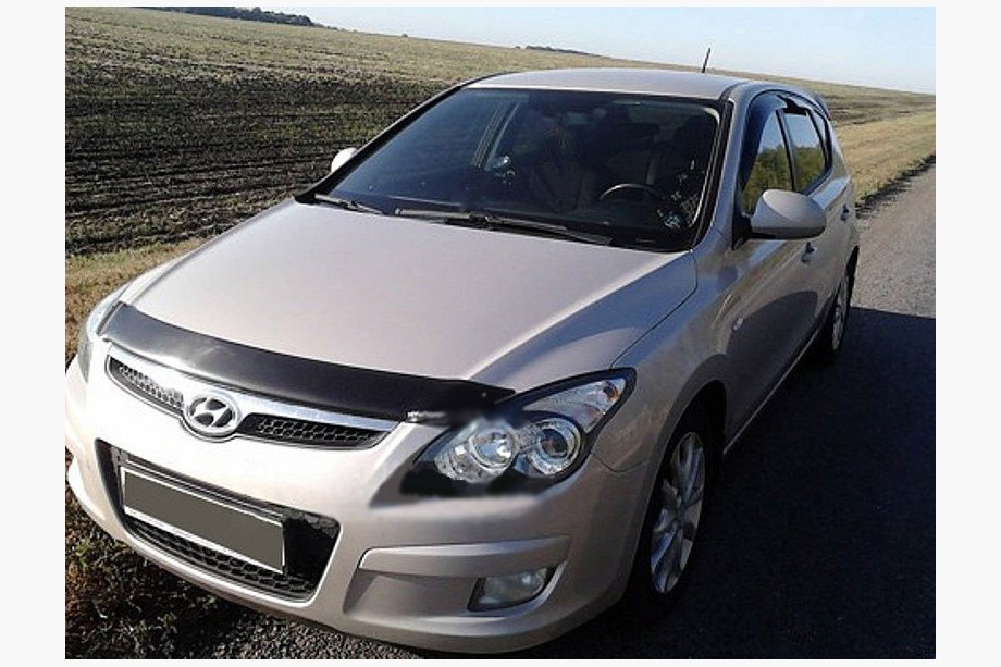 Hyundai I-30 2007-2011 гг. Дефлектор капота (SIM) Image