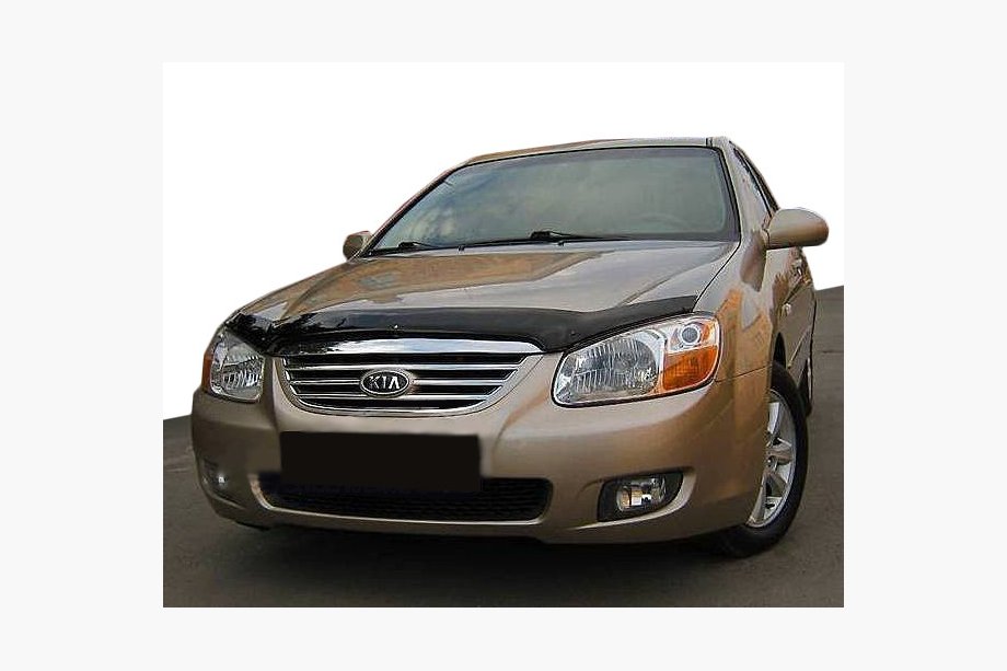 Kia Cerato 1 2004-2009 гг. Дефлектор капота (SIM) Image