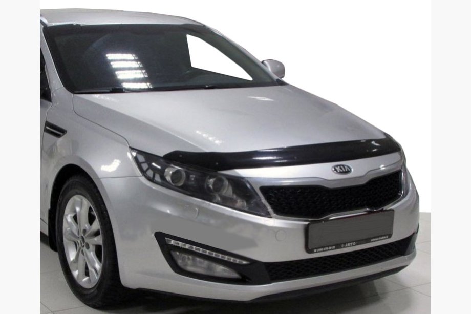 Kia Optima 2010-2016 гг. Дефлектор капота (SIM) Image