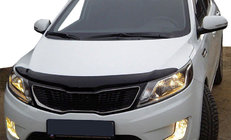 Kia Rio 2012-2017 гг. Дефлектор капота SD / HB (SIM) фото 1