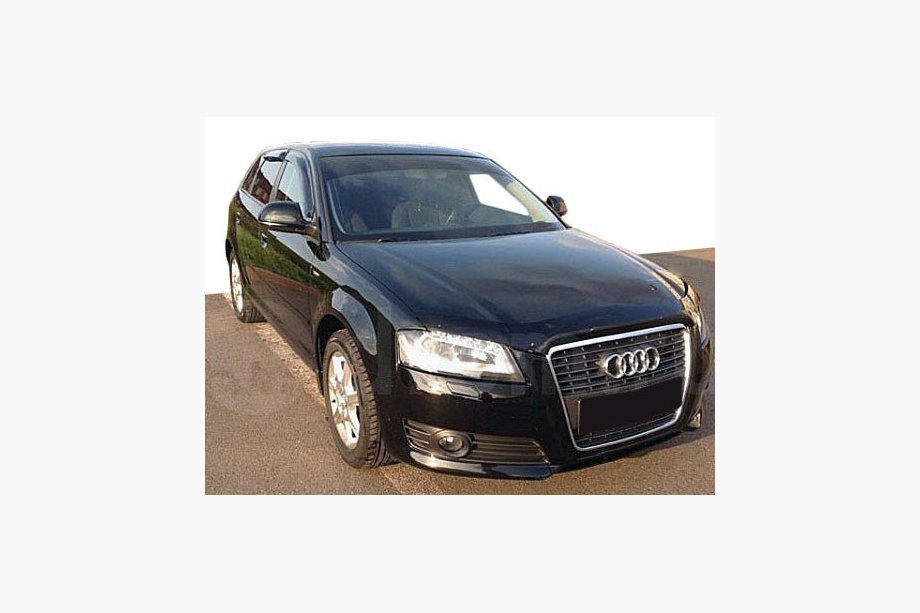 Audi A3 2003-2012 гг. Дефлектор капота (VIP) Image