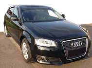 Audi A3 2003-2012 гг. Дефлектор капота (VIP) фото 1