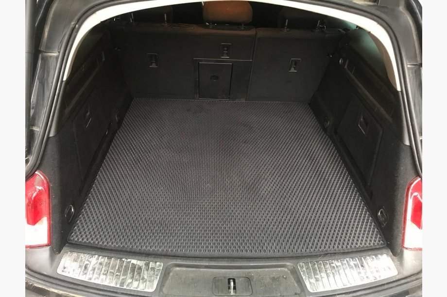 Opel Insignia 2008-2017 гг. Коврик багажника (EVA, полиуретан, черный) SW Фото 1