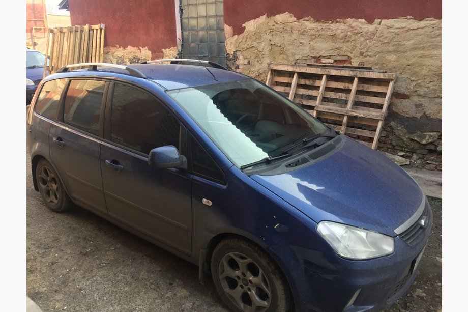 Ford C-Max 2004-2010 гг. Хромированные Рейлинги Пластиковые ножки Фото 5