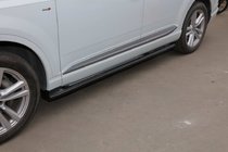 Audi Q7 2015–2026 гг. Боковые Подножки OEM V3 (2 шт., Алюминий) фото 1