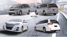Toyota Sienna 2010-2020 гг. Комплект обвеса GBT фото 2