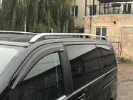 Mercedes Vito/V-class W447 2014- гг. Рейлинги Skyport (серебристые) Средняя База (LONG) фото 1